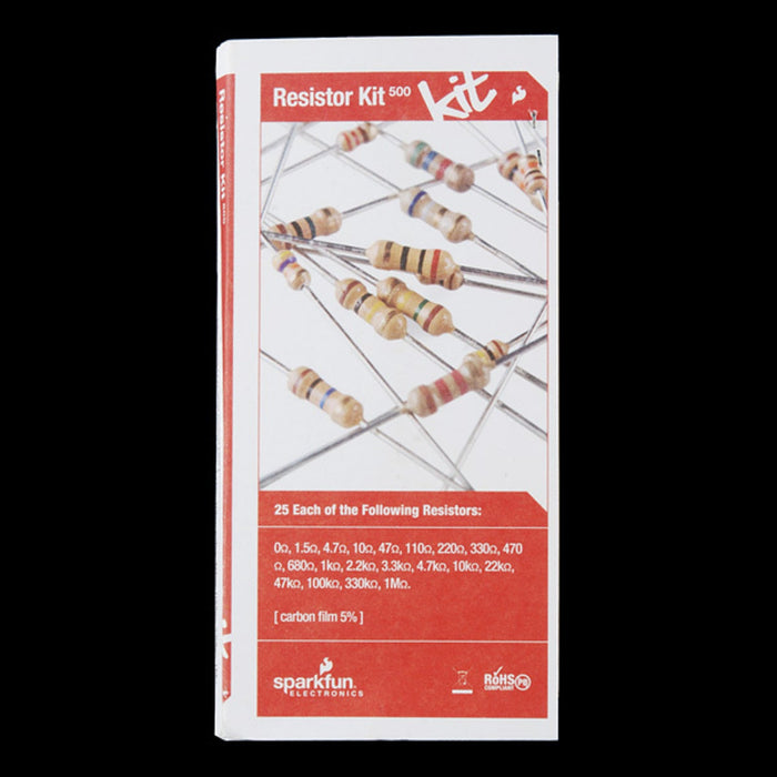 Resistor Kit - 1/4W (500 total)