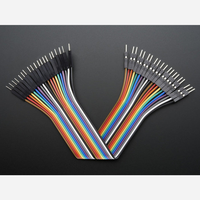 Premium Male/Male Jumper Wires - 20 x 6 (150mm)