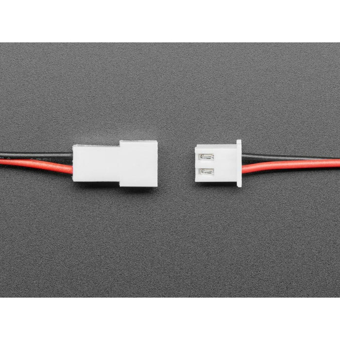 2.5mm Pitch 2-pin Cable Matching Pair - JST XH compatible