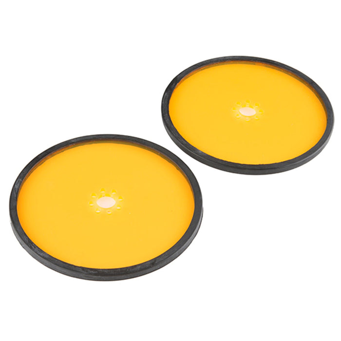 Precision Disc Wheel - 5 (Clear Orange, 2 Pack)