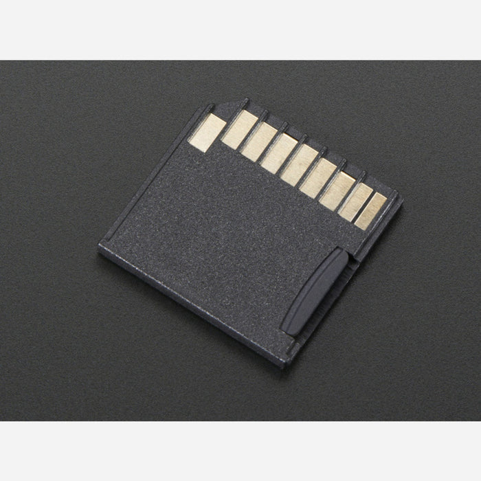Black Shortening microSD adapter for Raspberry Pi  Macbooks