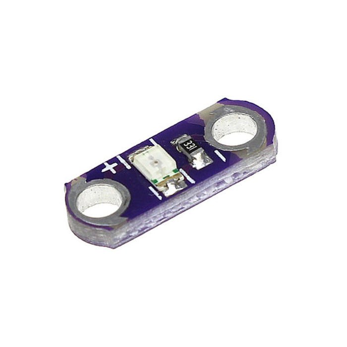 E-textiles LED Module Orange Single