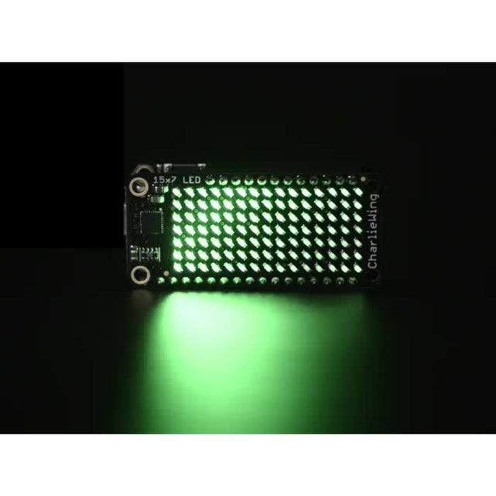 Adafruit 15x7 CharliePlex LED Matrix Display FeatherWings