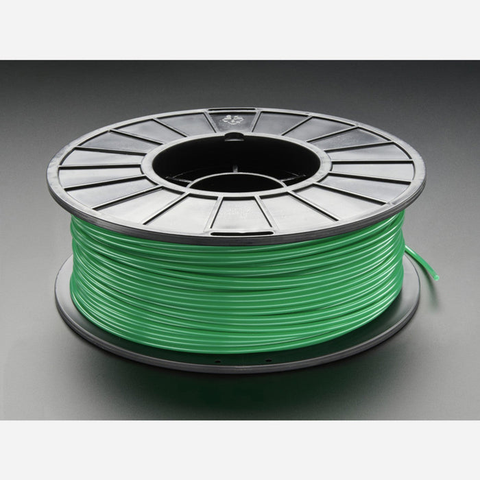 PLA Filament for 3D Printers - 3mm Diameter - Green - 1KG