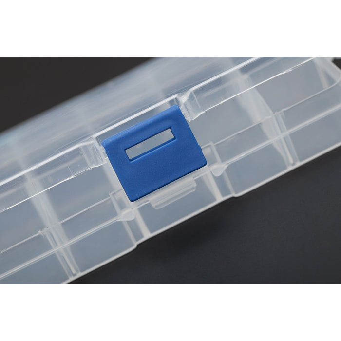 Adjustable Compartment Parts Box - 10 compartments