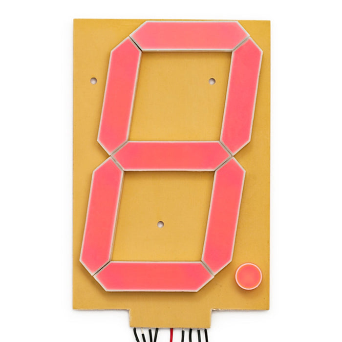 7-Segment Display - 6.5 (Red)