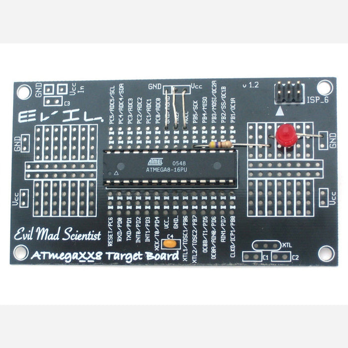 Barebones AVR dev. board