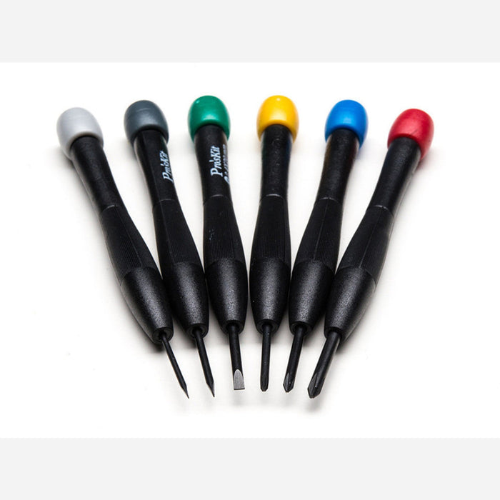 Precision screwdriver set (6 pieces)