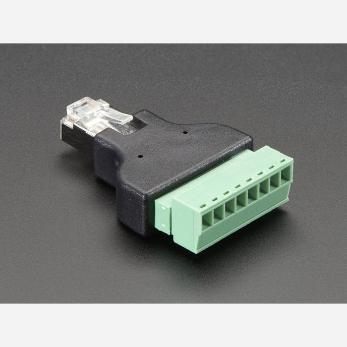 Ethernet RJ45 Male Plug Terminal Block