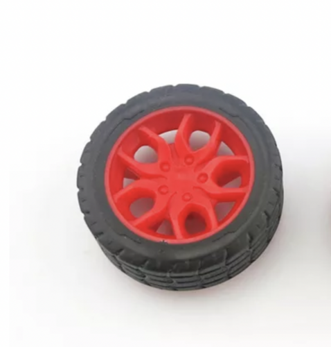 Rubber wheels 30mm x 4 units