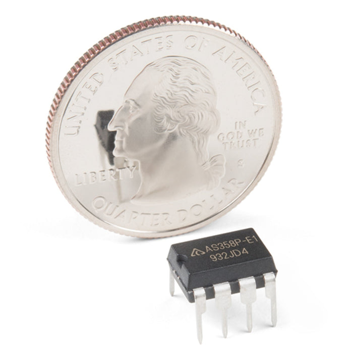 Op-Amp - AS358P (Through-Hole)