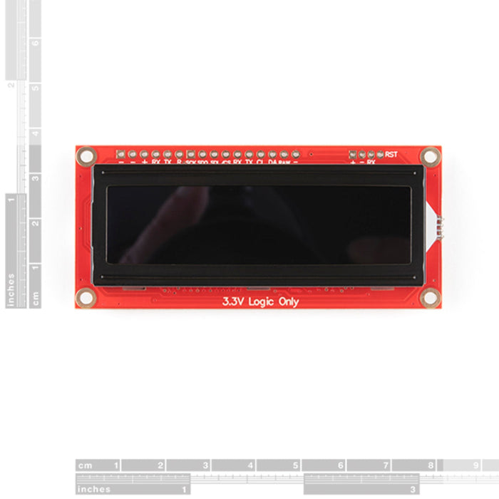 SparkFun 16x2 SerLCD - RGB Text (Qwiic)