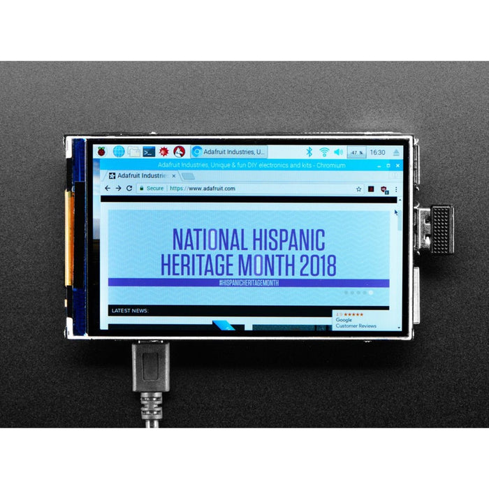Pimoroni HyperPixel - 4.0 Hi-Res Display for Raspberry Pi - Non-Touch