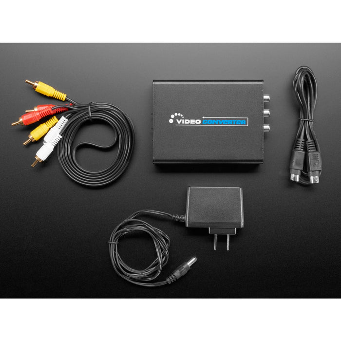 HDMI to RCA Audio and CVBS NTSC, PAL, or S-Video Converter