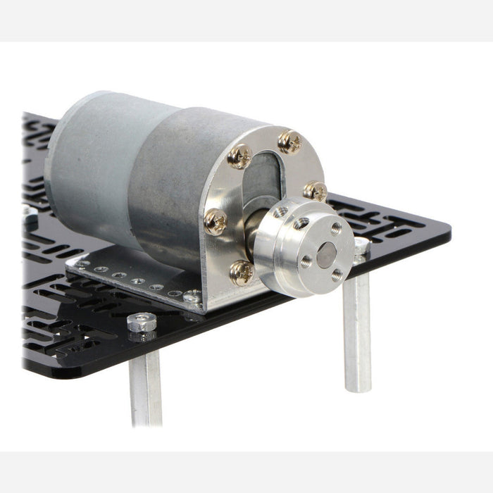 Pololu Aluminum Scooter Wheel Adapter for 1/4 Shaft