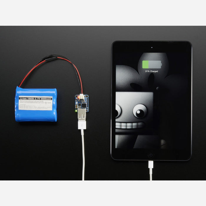 PowerBoost 1000 Basic - 5V USB Boost @ 1000mA from 1.8V+