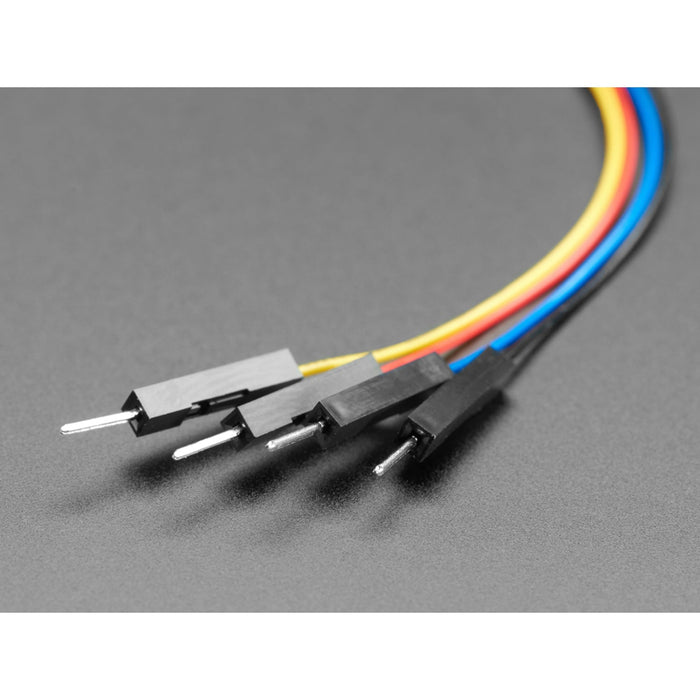 JST SH 4-Pin to Premium Male Headers Cable - Qwiic Compatible - 150mm Long