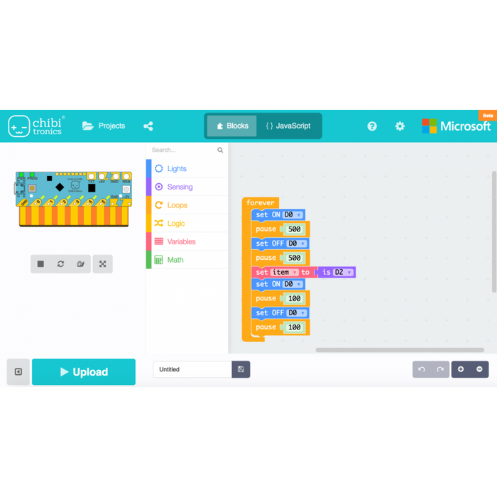 Chibitronics Love to Code: Chibi Chip  Cable