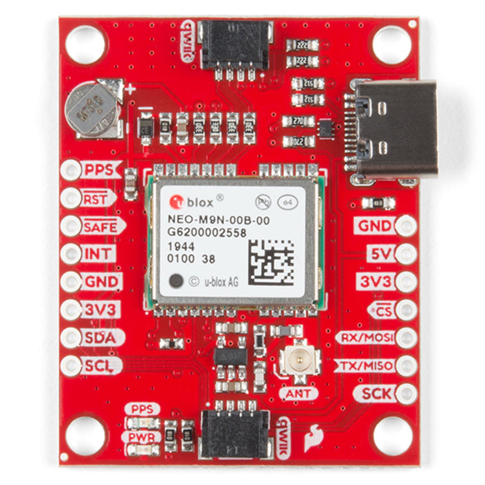 SparkFun GPS Breakout - NEO-M9N, U.FL (Qwiic)
