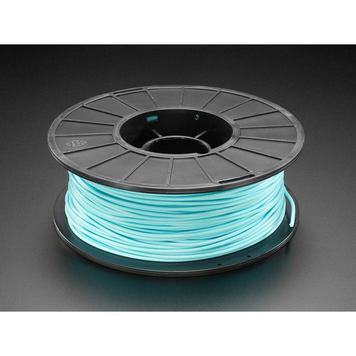 PLA Filament for 3D Printers - 2.85mm Diameter - Aqua - 1.0 Kg - MeltInk
