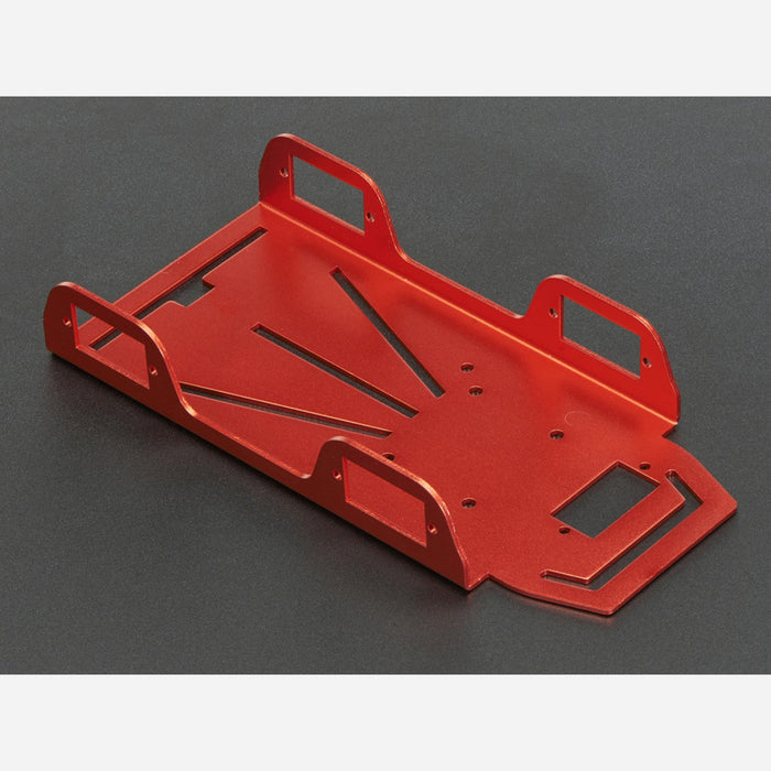 Anodized Aluminum Metal Chasis for a Mini Robot Rover