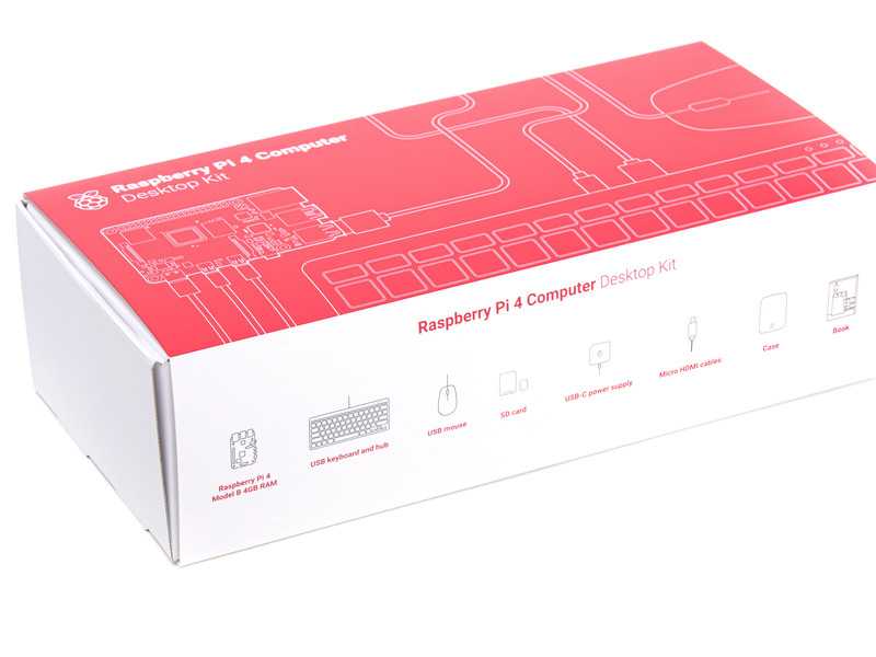 Raspberry Pi 4 Desktop Kit