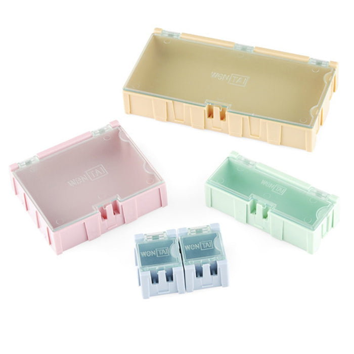 Modular Plastic Storage Box - Small (10 pack)