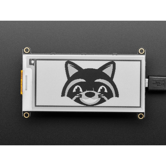 Adafruit 2.9 Grayscale eInk / ePaper Display FeatherWing - 4 Level Grayscale