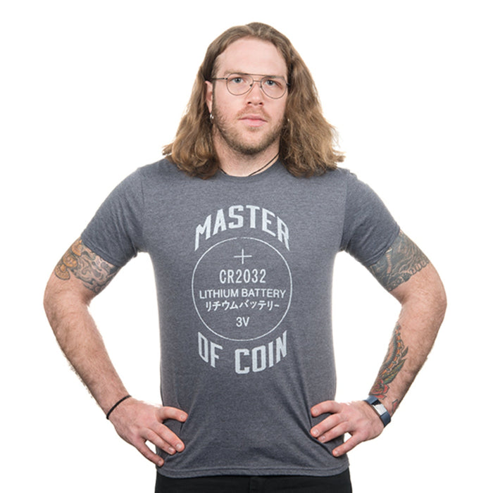 Master of Coin Shirt - Small (Gray)