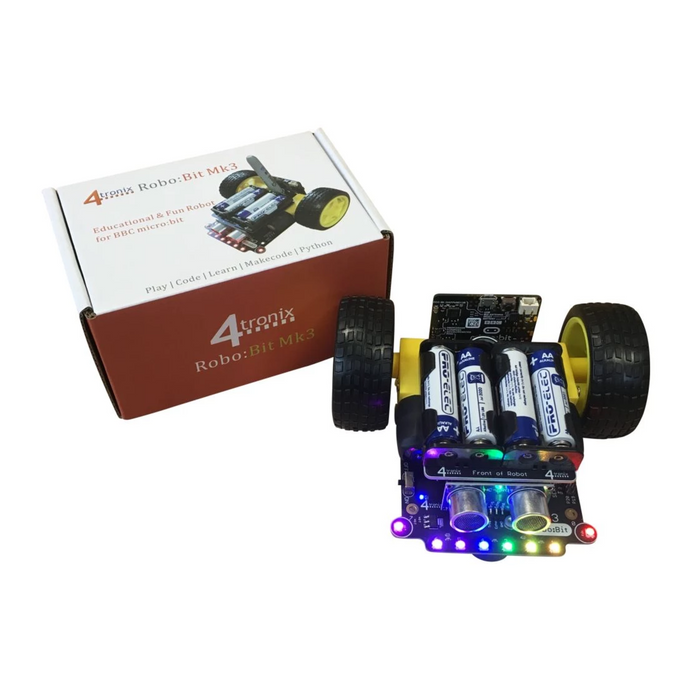 Robo:Bit Mk3 Buggy for the BBC Micro:Bit (RoboBit 3 for Microbit)