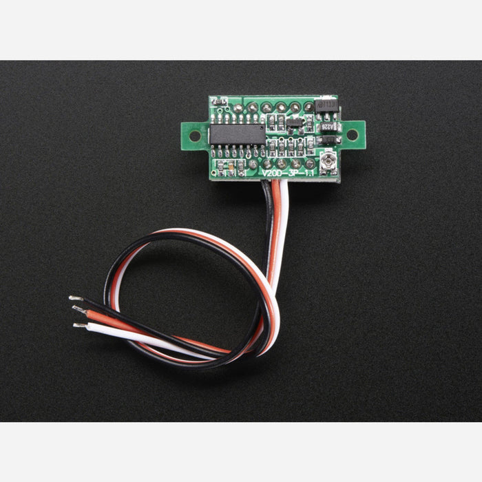 Mini 3-wire Volt Meter (0 - 99.9VDC)