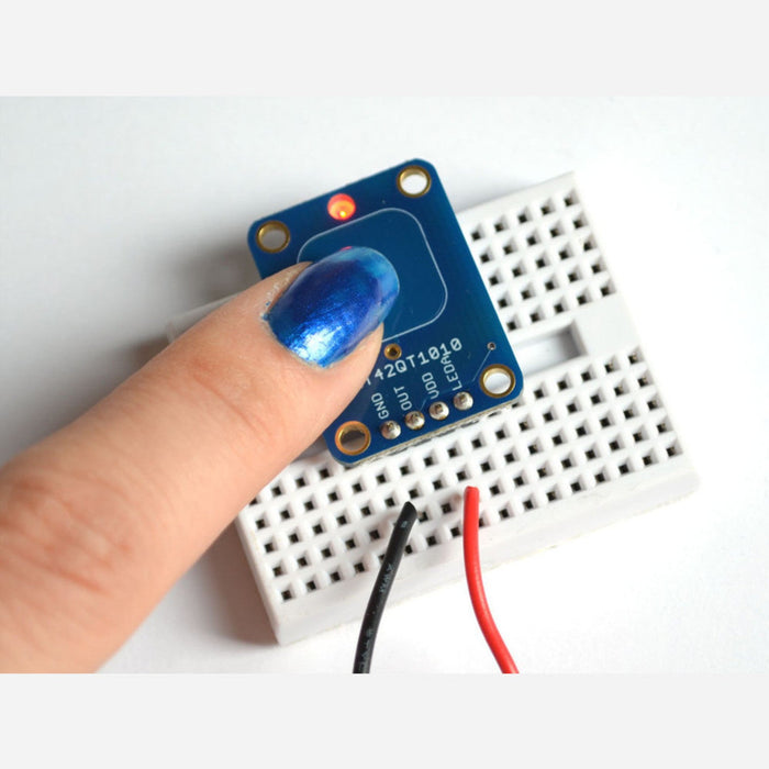 Standalone Momentary Capacitive Touch Sensor Breakout [AT42QT1010]