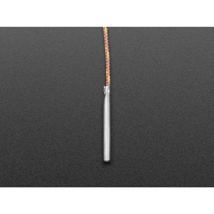 Thermocouple Type-K Glass Braid Insulated Stainless Steel Tip
