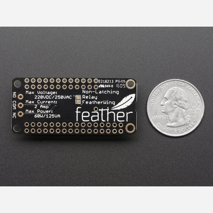Adafruit Mini Relay FeatherWing - Non-Latching