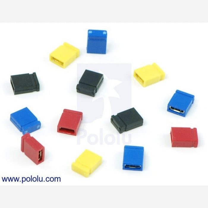 0.100 (2.54 mm) Shorting Block: Blue, Top Closed