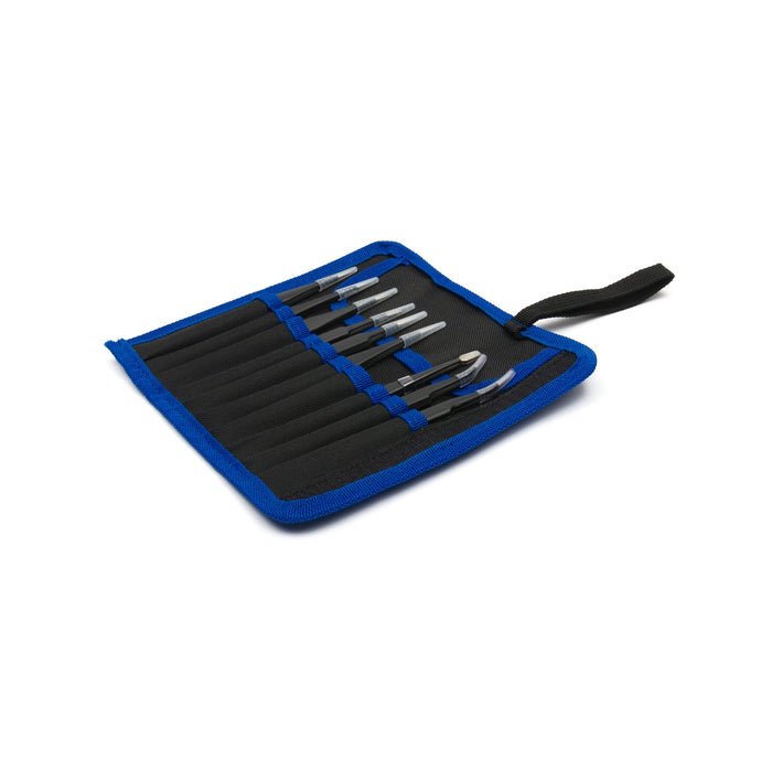 Anti-static ESD Tweezers 9 pieces in case