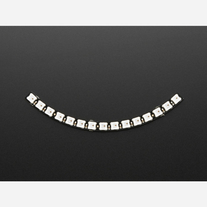 NeoPixel 1/4 60 Ring - WS2812 5050 RGB LED w/ Integrated Drivers