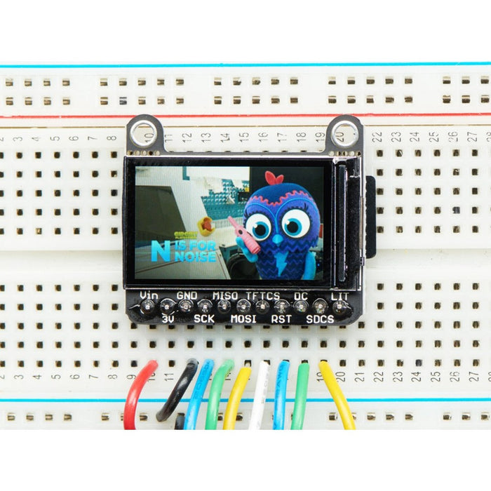 Adafruit 1.14 240x135 Color TFT Display + MicroSD Card Breakout - ST7789