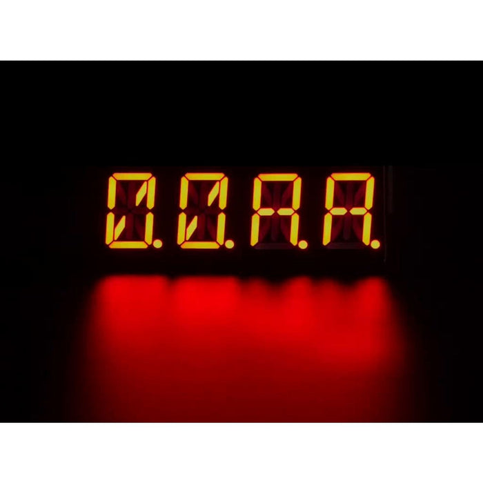 Adafruit 0.54 Quad Alphanumeric FeatherWing Display - Red