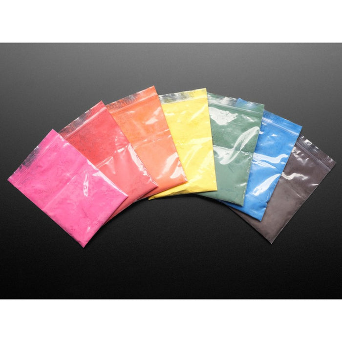 Thermochromic Pigments - Rainbow Pack (7 Colors)