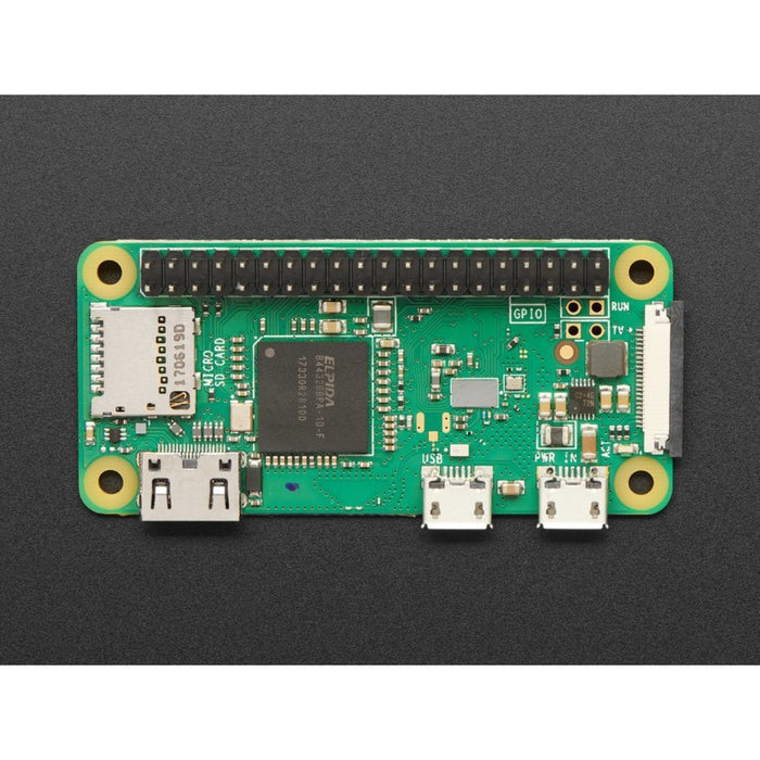 Raspberry Pi Zero WH (Zero W with Headers) - v1.3