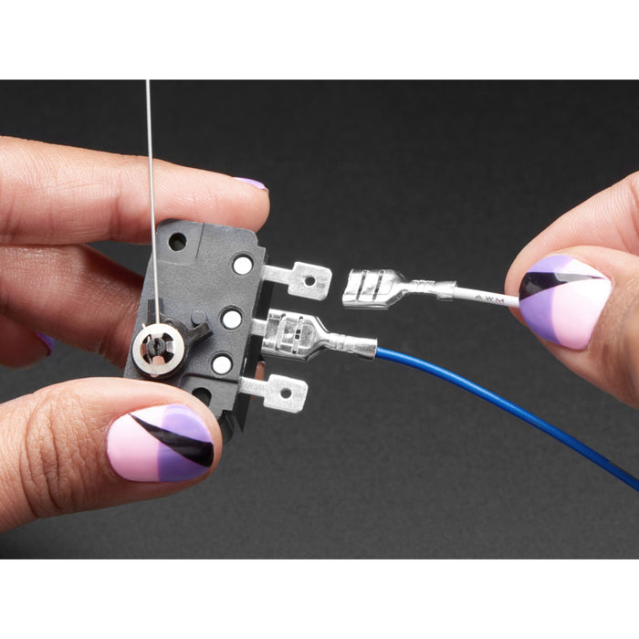 Arcade Button and Switch Quick-Connect Wires - 0.25 (10-pack)