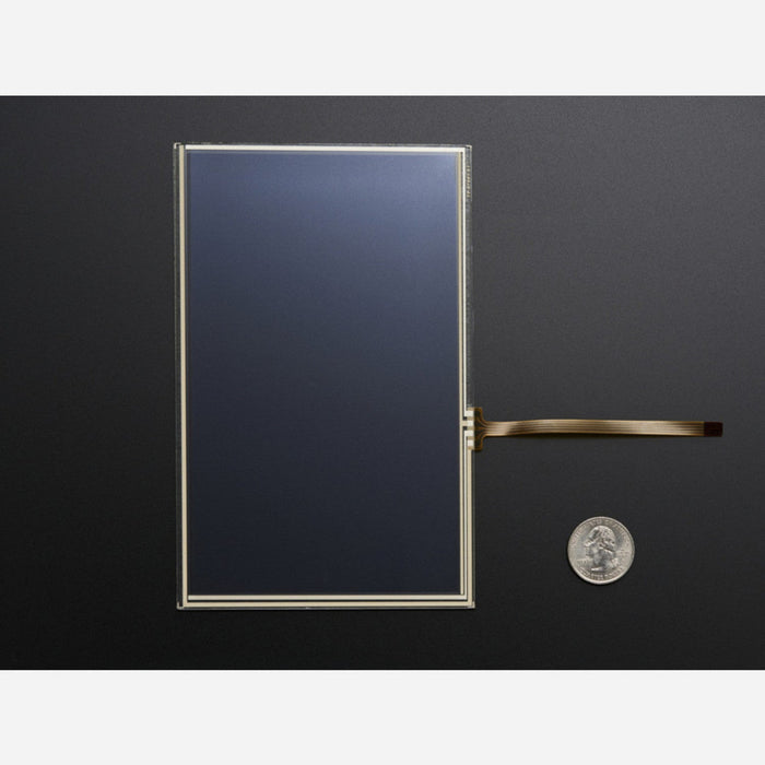Resistive Touchscreen Overlay - 7 diag. 165mm x 105mm - 4 Wire