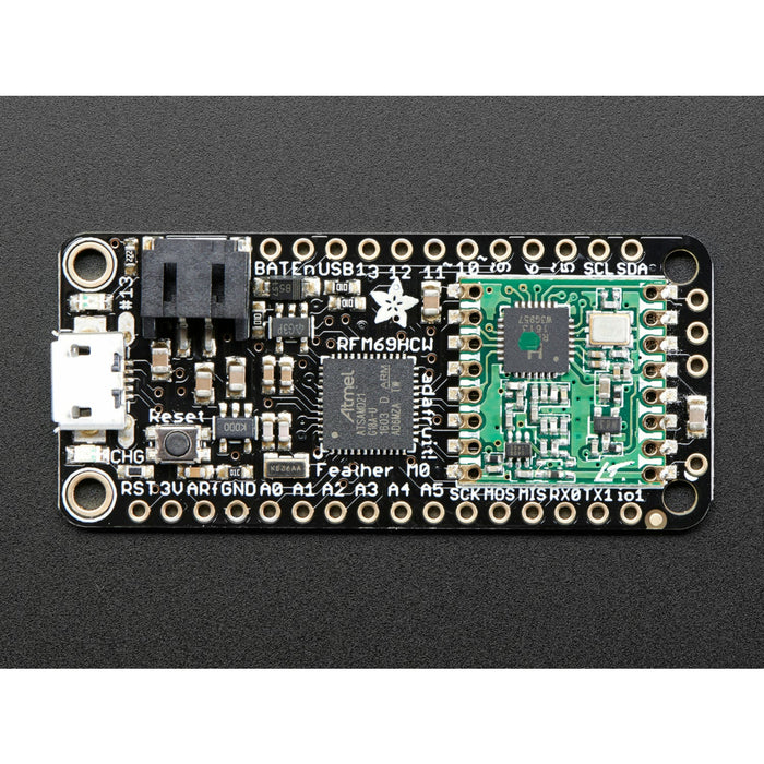 Adafruit Feather M0 RFM69HCW Packet Radio - 868 or 915 MHz