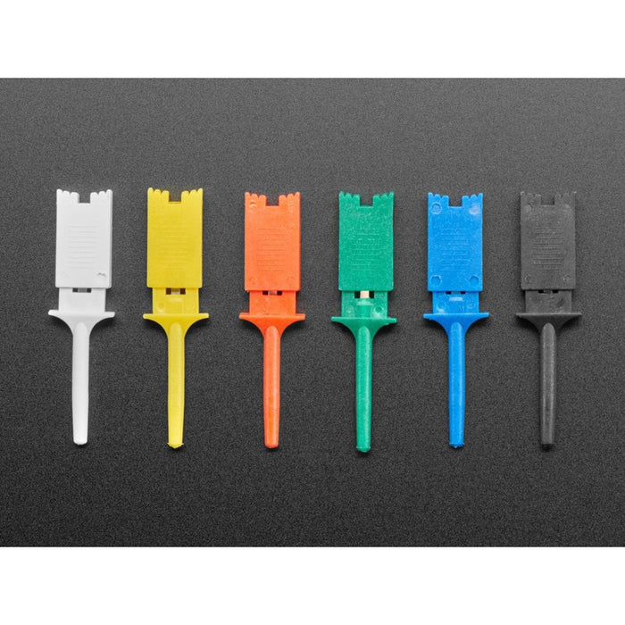 Basic Multi-Color Micro SMT Test Hooks (6-pack)