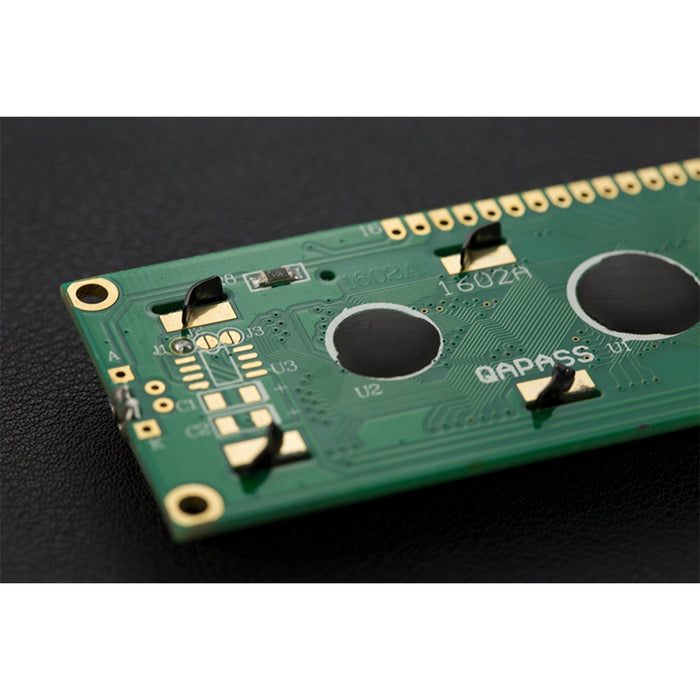 Basic 16x2 Character LCD - Black on Yellow 5V