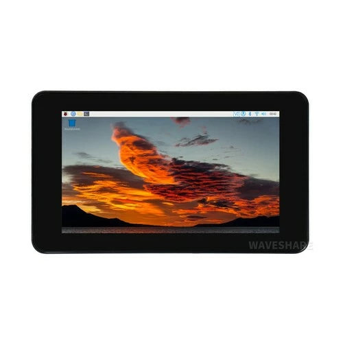 7inch Capacitive Touch Display, DSI Interface, IPS Screen, 800×480, 5-Point Touch