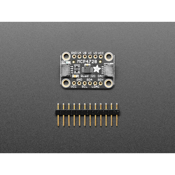 Adafruit MCP4728 Quad DAC with EEPROM - STEMMA QT / Qwiic