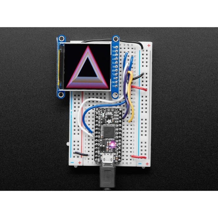 Adafruit 1.54 240x240 Wide Angle TFT LCD Display with MicroSD - ST7789