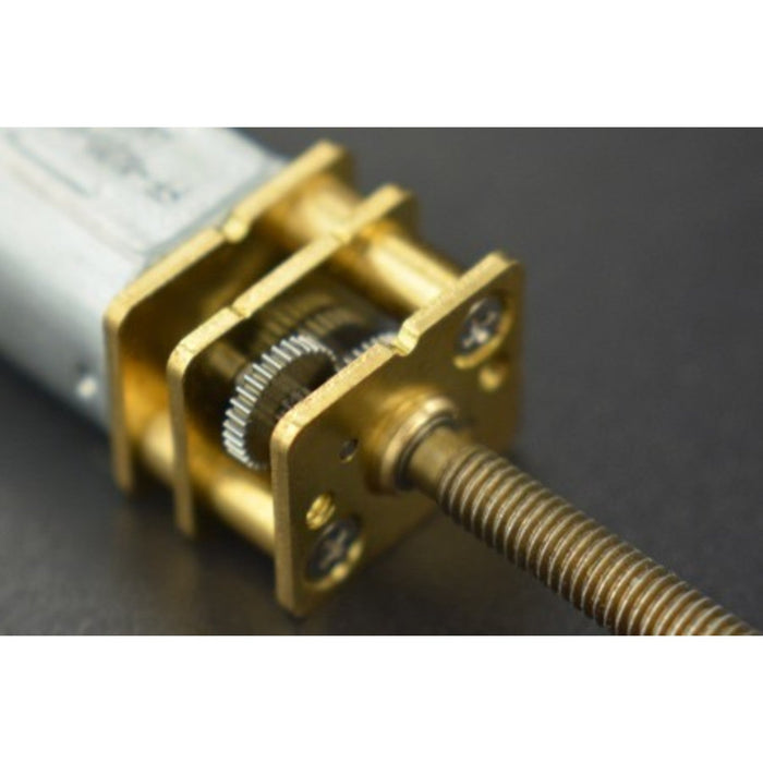 Micro Metal DC Geared Motor with Lead Screw (6V 98RPM M3*20)